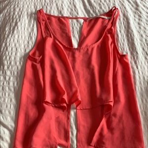 Pippa Lynn Sheer Pink Tank